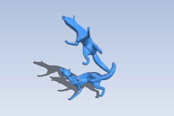 Wild Foxes | 3d print model