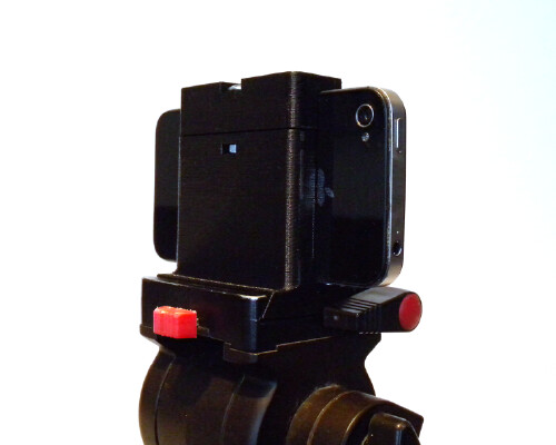 iPhone tripod adapter | 3d print model