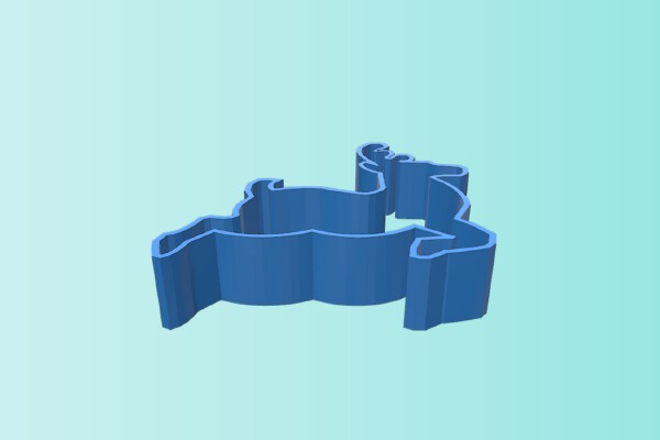 Deer cookie cutter | 3d print model