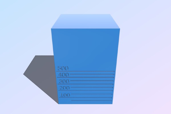Mono x resin level detailed | 3d print model