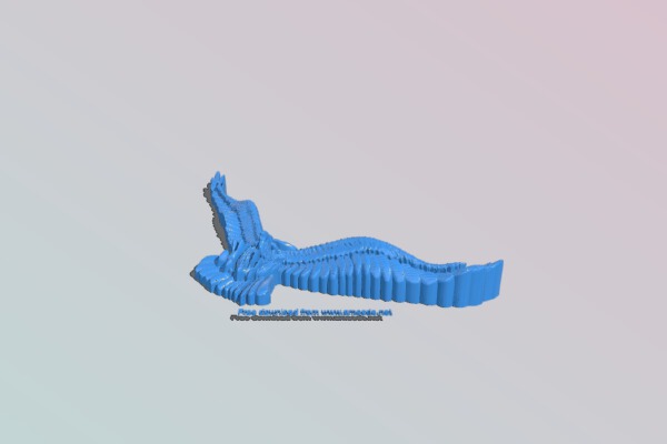 Owl flight | 3d print model