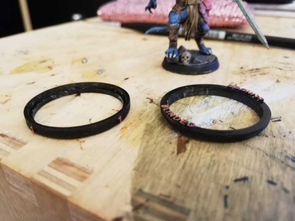 Initiative Rings with attachable Status-marker Rings