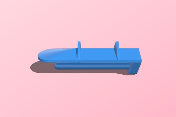 beko 3.15.23.03-0 rail mounting stopper dishwasher | 3d print model