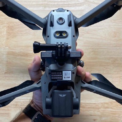 DJI MAVIC 2 PRO ZOOM GOPRO BRACKET MOUNT | 3d print model