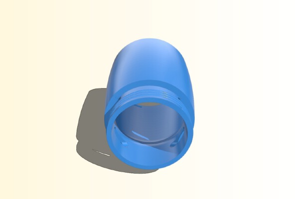 Fleshlight Quickshot Extended cap with threads | 3d print model