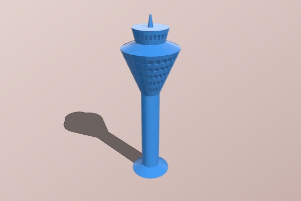 Control Tower | 3d print model