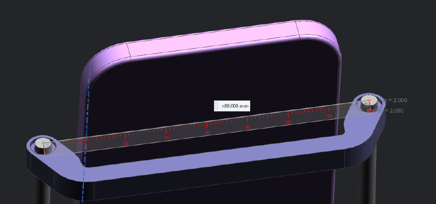Mobile Phone support heart  version | 3d print model
