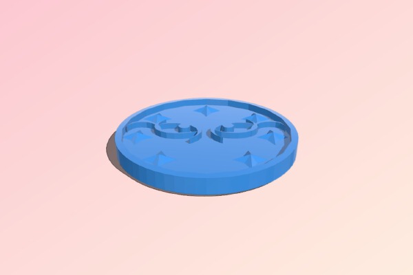 DnD Holy Symbol Selûne | 3d print model
