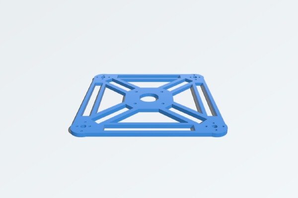 X-CAT v2 Superlight (Quadcopter Frame) | 3d print model