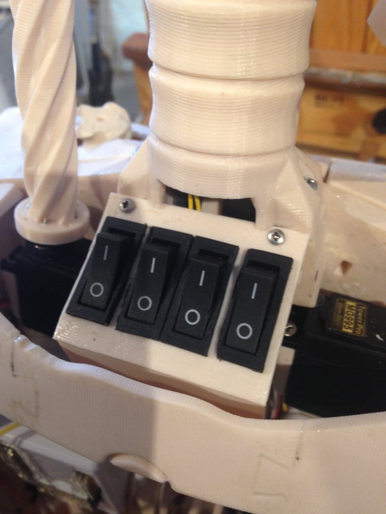 InMoov Power Switch Bank
