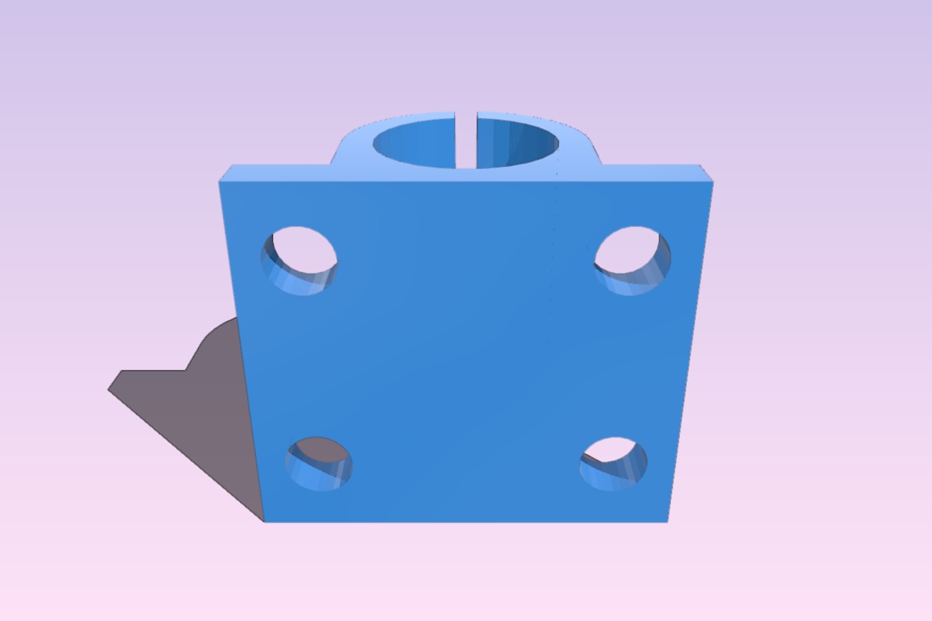 Anet A8 Plus LM8UU Bracket