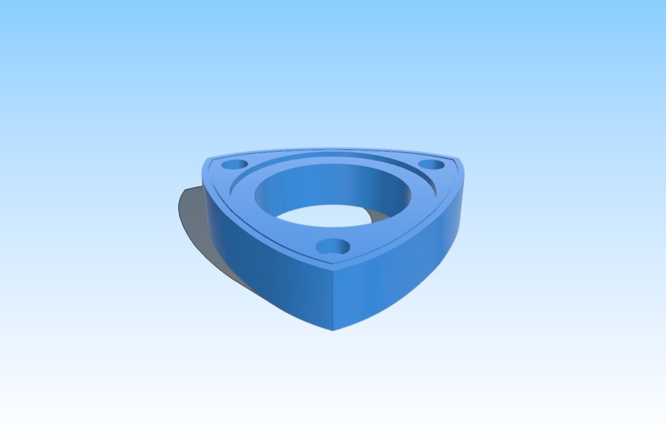 Wankel Rotary Mini Fidget Spinner