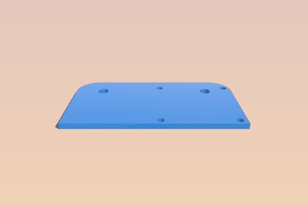 Creality 4 Wheel X Carriage Hemera Drill Guide | 3d print model
