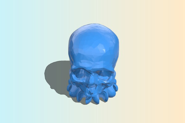 Ball-joint articulated octopus | 3d print model