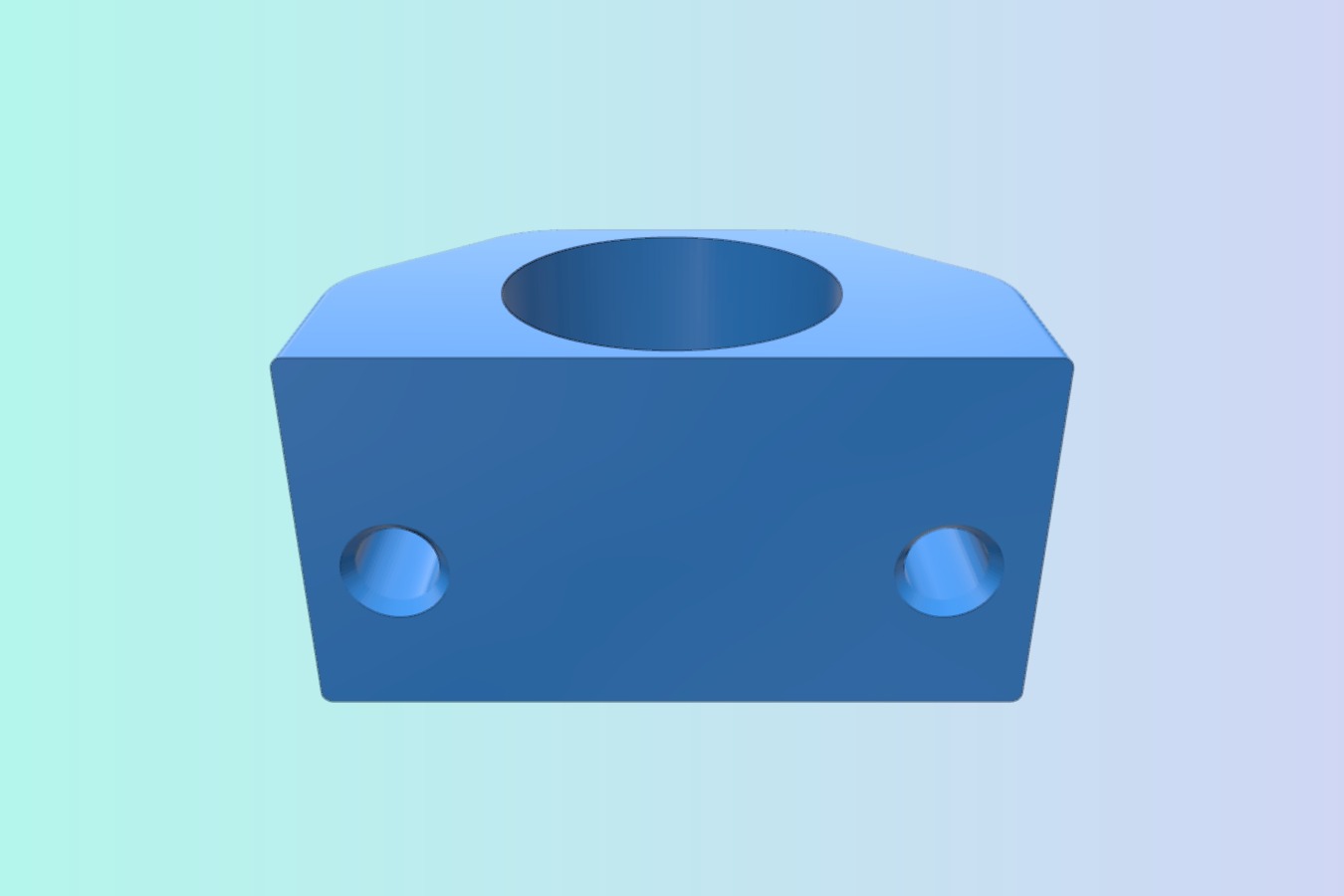 Anet A8 hot bed IGUS holders_clamps