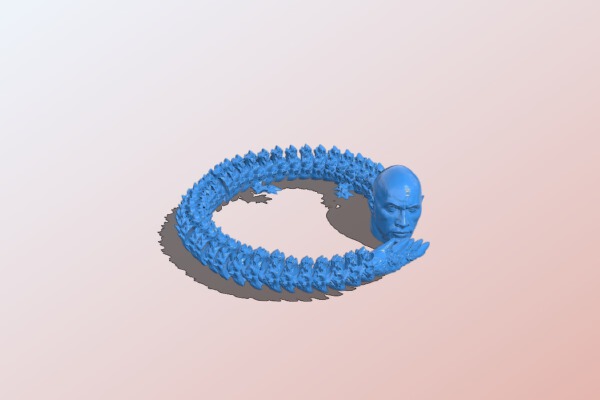 	Dwayne "The Dragon" Johnson | 3d print model