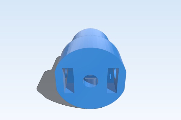 Z-Axis Connector for 3_8 ACME Threaded rod | 3d print model