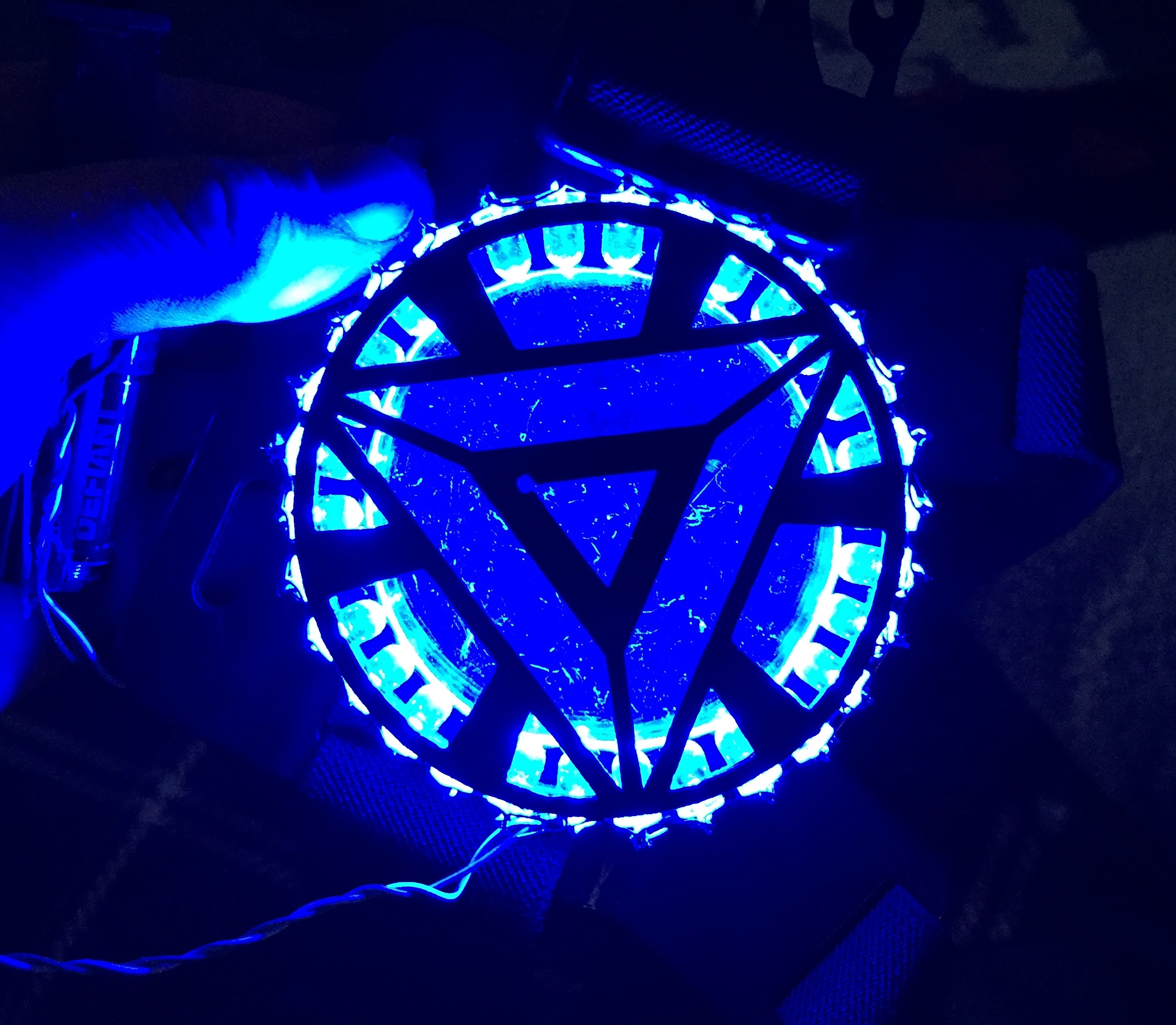 Iron Man's 30 Led Ark Reactor