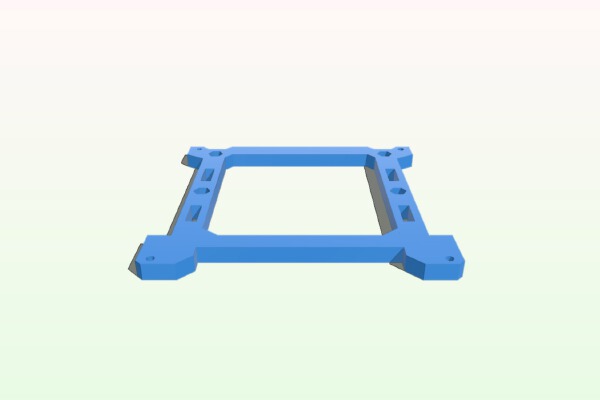 Mini HeatBed support for Kit Play 3D | 3d print model