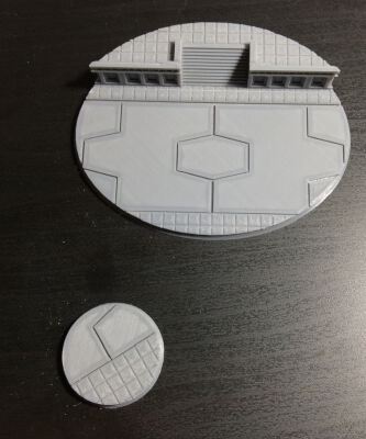 TITANSTRUCTURE TITAN AND KNIGHT BASES (BASIC) | 3d print model