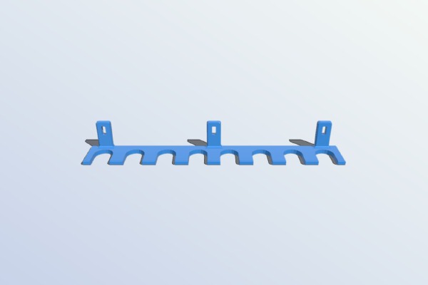 IKEA Skadis Acrylic Paint tube holder Schmincke | 3d print model