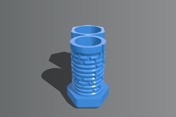 Maze gift box (hard to open) | 3d print model
