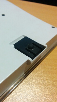Logitech K520 keyboard foot | 3d print model