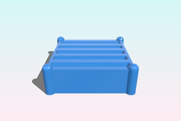Minidisc Holder | 3d print model