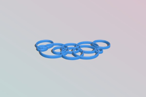 Circular necklace | 3d print model