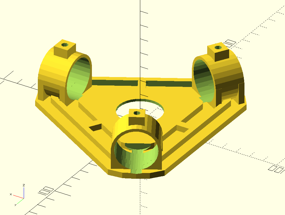 Configurable LOCKABLE Delta Spool Holder