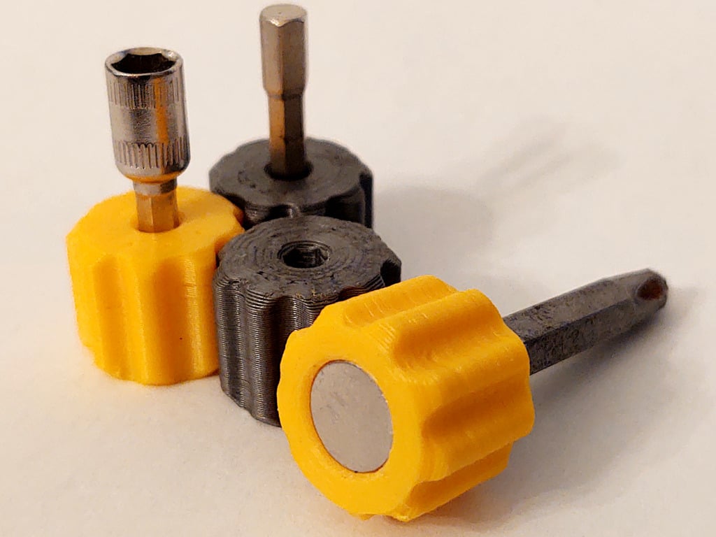 Finger Hex Wrench - 4mm and 1_4-inch