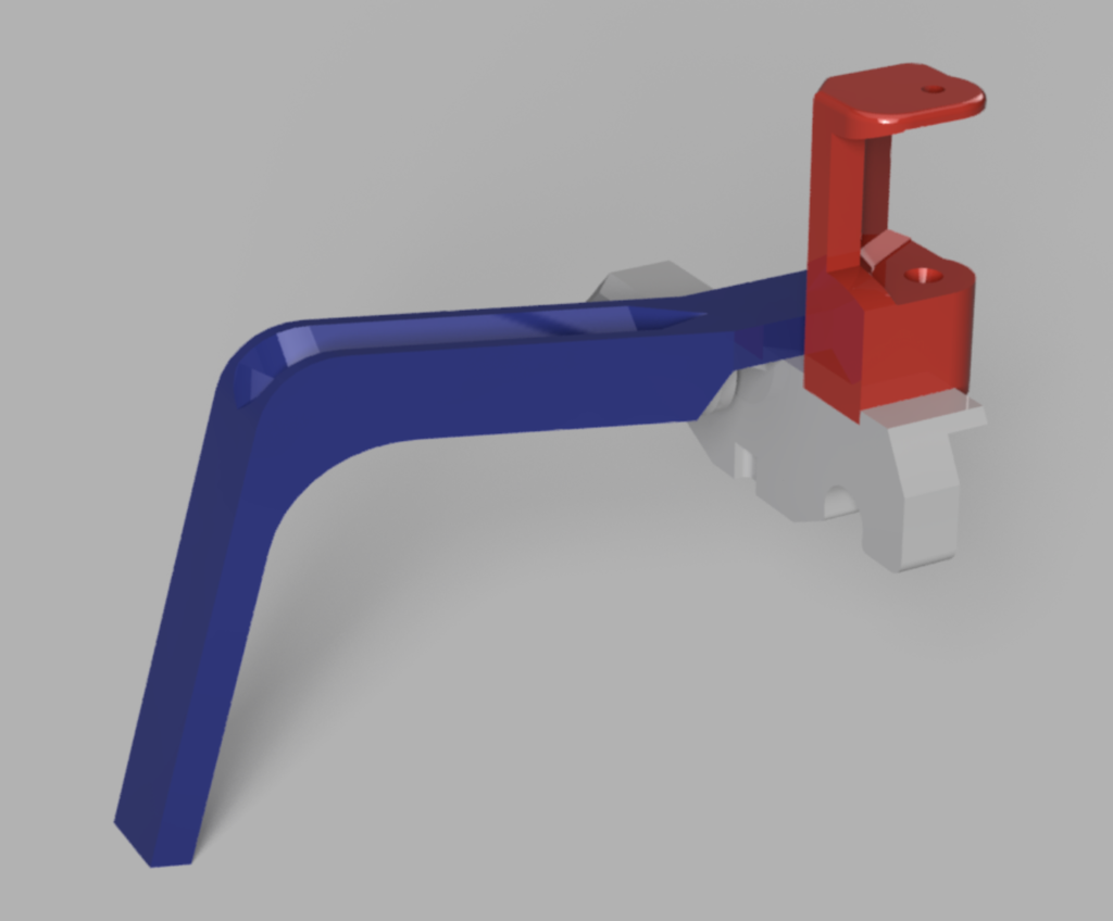 Ender3 Front Nozzle mount for C270 webcam