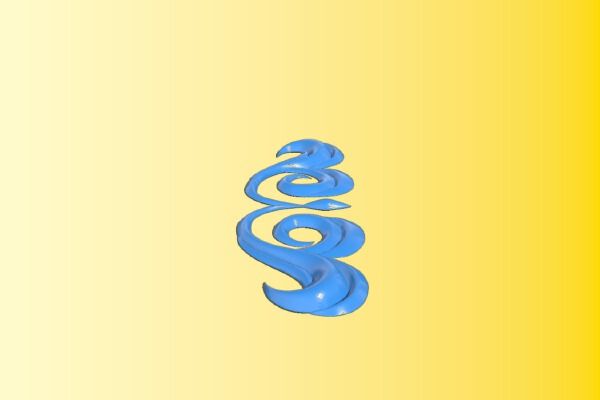 Fire Emblem Brynhildr Swirls | 3d print model