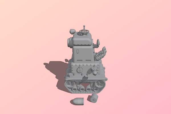 METAL SLUG - NOP-03 SARUBIA | 3d print model