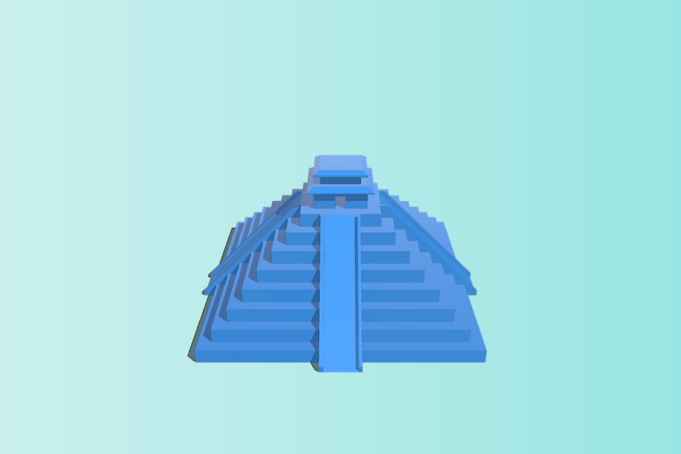 Aztec pyramid