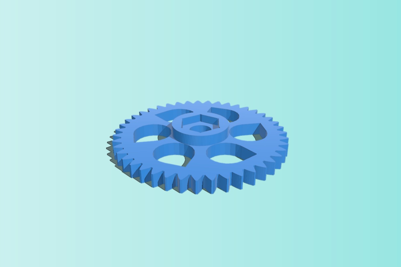 Extruder Gear 70mm