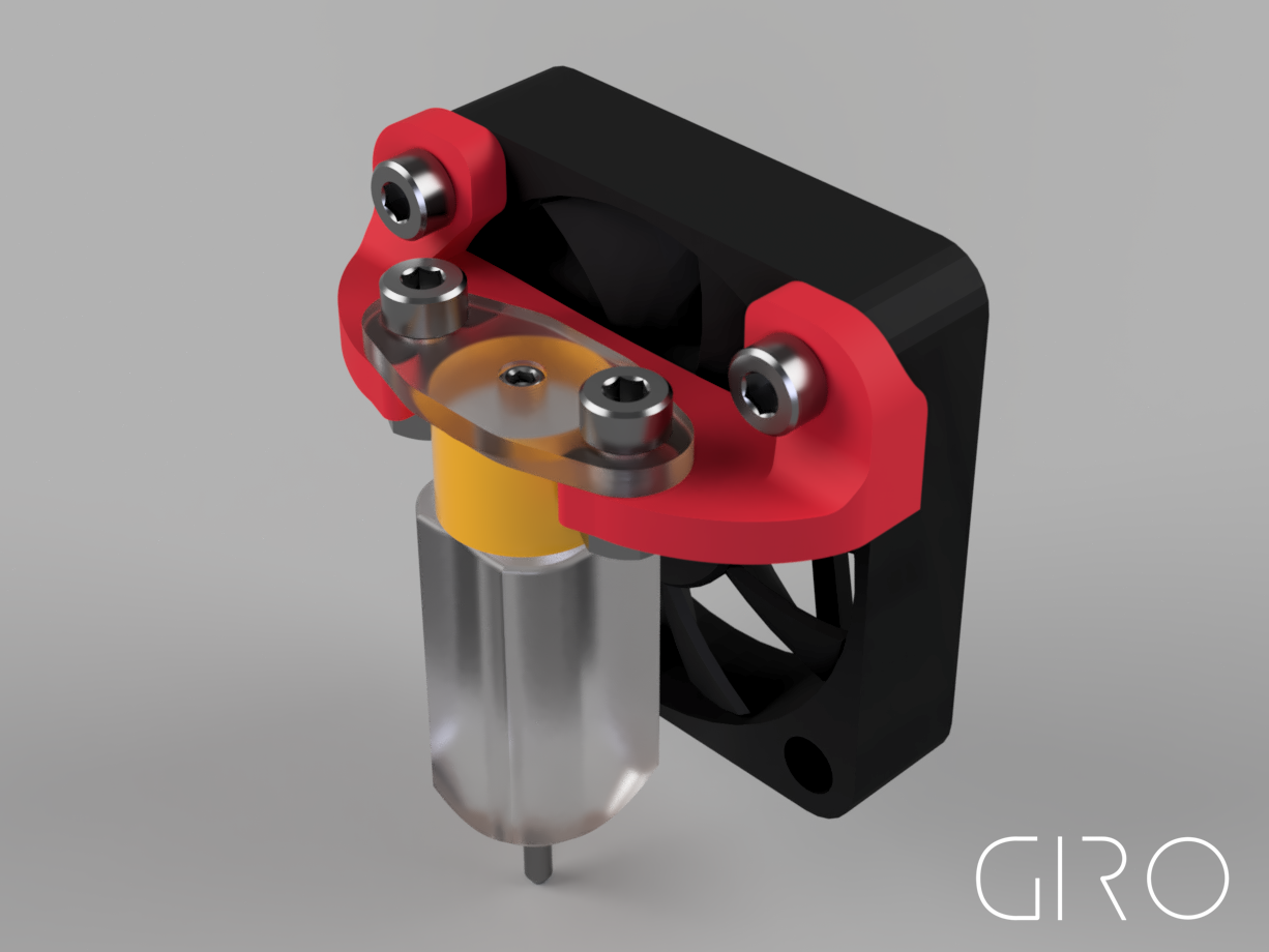 GIRO.remix - TEVO Tarantula _ 40mm Fan BLTouch Mount