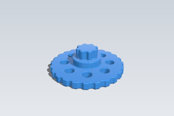 Shimano Hollowtech II herramienta TL-FC16 (sin soportes) - Shimano Hollowtech II tool TL-FC16 (without supports) | 3d print model