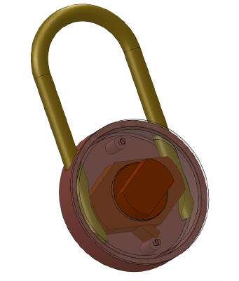 padlock | 3d print model