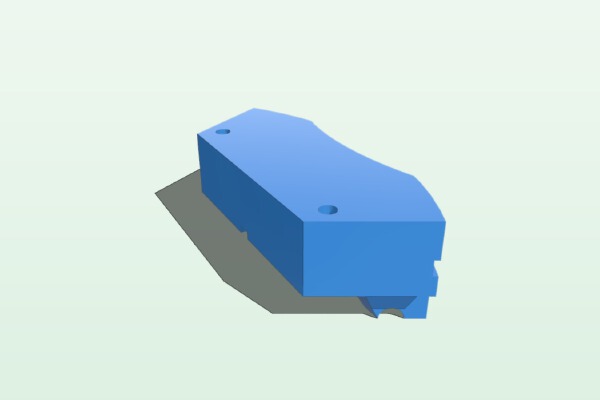 Fastener for He3D K200 B heating bed (6 points) | 3d print model