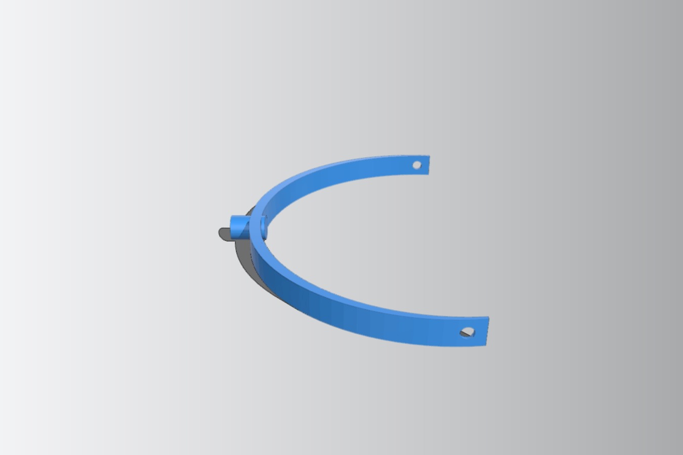 Replacement yoke for Swedish shaving mirror