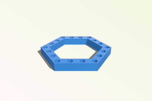 Geo Hart 72 pencil holder | 3d print model