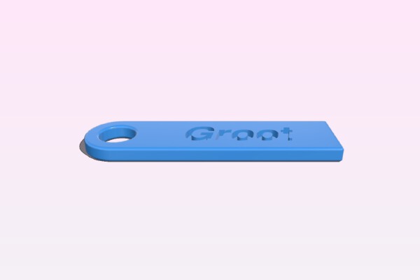 My Customized Personalized Key Chain | 3d print model