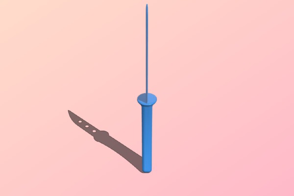 Knife_Letter Opener with Solidworks 2014 source | 3d print model