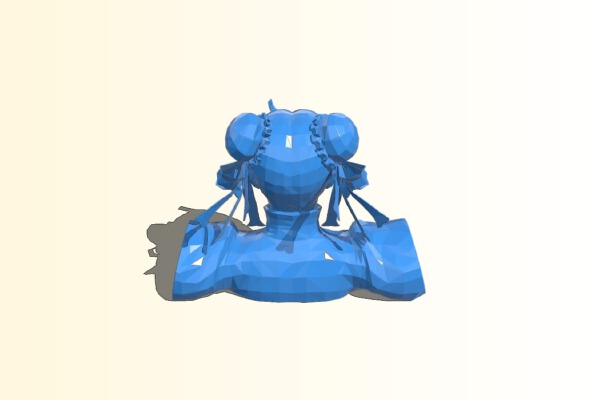 Chun Li Bust | 3d print model