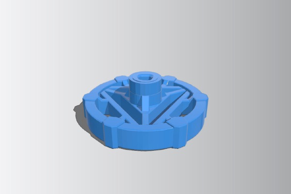 Ender 3 v2 Extruder Knob | 3d print model