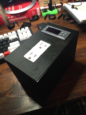 Homebrew Temperature Controller Enclosure | 3d print model
