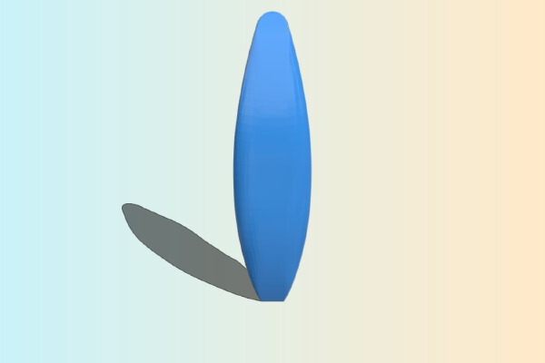 Model Whitewater Slicing Kayak | 3d print model