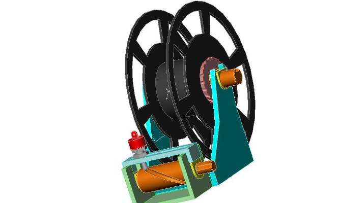 prototype spool winder | 3d print model