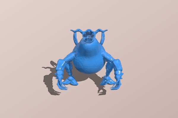 Another Spore Monster | 3d print model